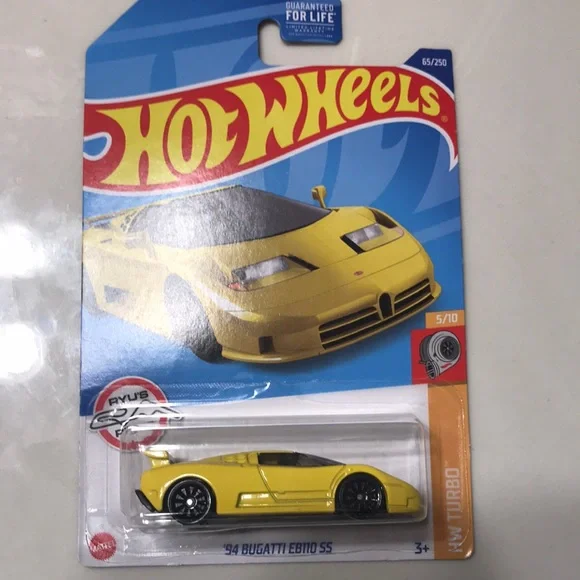 Hot wheels 1994 Bugatti EB 110 SS Yellow in high demand and highly collectible - Picture 1 of 6
